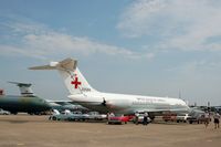 67-22584 @ DOV - 1967 Douglas C-9A Nightingale and Ford Falcons at the Air Mobility Command Museum, Dover AFB, DE - by scotch-canadian