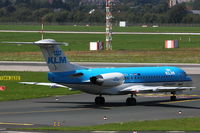 PH-KZV @ EDDL - KLM Cityhopper, Fokker F70, CN: 11556 - by Air-Micha