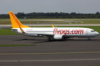 TC-AGP @ EDDL - Pegasus Airlines, Boeing 737-82L (WL), CN: 40728/3579, Name: Sebnem - by Air-Micha