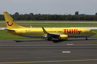 D-AHFL @ EDDL - Tuifly, Boeing 737-8K5 (WL), CN: 27985/0470 - by Air-Micha