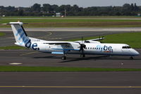 G-JECE @ EDDL - Flybe, De Havilland Canada DHC-8-4002Q Dash 8, CN: 4094 - by Air-Micha
