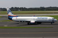 TC-SNR @ EDDL - SunExpress, Boeing 737-8HC (WL), CN:  40754/3352 - by Air-Micha