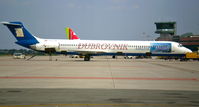 9A-CDE @ LIPE - Having checks and luggage disembarking on parking in Bologna G.Marconi Airport - by Brandolino Alessandro