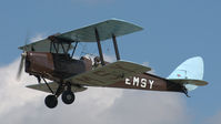 G-EMSY @ EGBL - 4. The de Havilland Moth Club International Moth Rally, celebrating the 80th anniversary of the DH82 Tiger Moth. Held at Belvoir Castle. A most enjoyable day. - by Eric.Fishwick