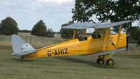 G-AHIZ @ EGBL - 2. The de Havilland Moth Club International Moth Rally, celebrating the 80th anniversary of the DH82 Tiger Moth. Held at Belvoir Castle. A most enjoyable day. - by Eric.Fishwick