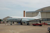 55-0295 @ DOV - 1955 Convair C-131D Samaritan and Ford Falcons at the Air Mobility Command Museum, Dover AFB, DE - by scotch-canadian