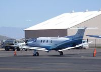 N500WY @ KFFZ - Pilatus PC-12/47 at Falcon Field, Mesa AZ - by Ingo Warnecke