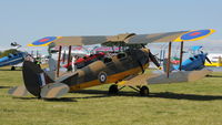 G-AOGR @ EGBL - 2. The de Havilland Moth Club International Moth Rally, celebrating the 80th anniversary of the DH82 Tiger Moth. Held at Belvoir Castle. A most enjoyable day. - by Eric.Fishwick