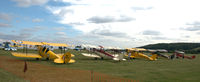 G-ANFI @ EGBL - The de Havilland Moth Club International Moth Rally, celebrating the 80th anniversary of the DH82 Tiger Moth. Held at Belvoir Castle. A most enjoyable day. - by Eric.Fishwick