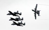 80-0222 @ MTC - 4 A-10s - by Florida Metal