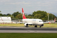 TC-JGI @ EGCC - Turkish Airlines - by Chris Hall