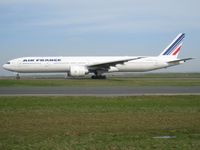 F-GSQC @ LFPG - Quebec-Charlie is one of 34 stretched 300(ER)s serving the airline, she is seen heading to runway 09R - by Alain Durand