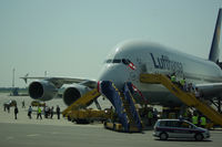 D-AIMG @ LOWW - Lufthansa Airbus A380 - by Thomas Ranner