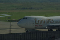 N408MC @ LOWW - Emirates Skycargo Boeing 747 - by Thomas Ranner