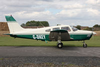 G-DKEY @ EGBR - Piper PA-28-161 Cherokee Warrior II at Breighton Airfield's Summer Fly-In, August 2011 - by Malcolm Clarke