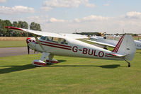 G-BULO @ EGBR - Luscombe 8F Silvaire at Breighton Airfield's Summer Fly-In, August 2011. - by Malcolm Clarke