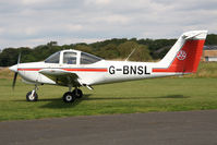 G-BNSL @ EGBR - Piper PA-38-112 Tomahawk II at Breighton Airfield's Summer Fly-In, August 2011. - by Malcolm Clarke