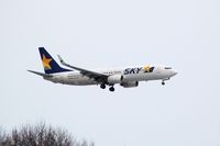 JA737Z @ RJCC - Approach at Runway 19L   Skymark Airlines Inc. - by A.Itoh