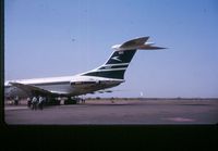 G-ARVF @ KANO - At Kano Nigeria April 1964 during route proving flight.
Believed to be last proving flight before service. - by George stevenson