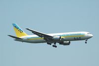 JA98AD @ RJCC - AIR DO  Boeing 767 Approach at Runway 19L - by A.Itoh
