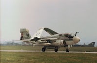 158802 - EA-6B Prowler of VAQ-133 taxying at the 1977 International Air Tattoo at RAF Greenham Common. - by Peter Nicholson