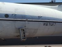 N67017 @ KFFZ - Douglas C-54 Skymaster (minus 1 engine and a few other parts) at Falcon Field, Mesa AZ - by Ingo Warnecke