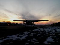 N156SK @ 3I3 - Chilly evening sitting on the ramp - by DNeeko