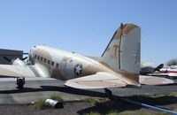 N53ST @ KFFZ - Douglas DC-3 / C-47 Skytrain outside the CAF Museum at Falcon Field, Mesa AZ