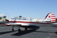 N24YK @ KFFZ - Yakovlev Yak-52 outside the CAF Museum at Falcon Field, Mesa AZ