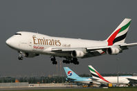 N408MC @ LOWW - Emirates Cargo B74F - by Stefan Mager - Spotterteam Graz