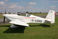 G-CDME @ EGBR - Vans RV-7 at Breighton Airfield's Summer Fly-In, August 2011. - by Malcolm Clarke