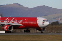 9M-XXC @ NZCH - READY TO LINE UP ON 02 - by Bill Mallinson