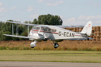 G-ECAN @ EGBR - De Havilland DH84 Dragon at Breighton Airfield's Wings & Wheels Weekend, July 2011. - by Malcolm Clarke