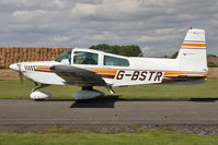 G-BSTR @ EGBR - Grumman American AA-5 Traveler at Breighton Airfield's Summer Fly-In, August 2011. - by Malcolm Clarke