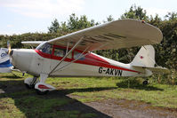 G-AKVN @ EGBR - Aeronca 11AC Chief at Breighton Airfield's Summer Fly-In, August 2011. - by Malcolm Clarke