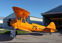 N64587 @ KBUU - Stearman - by Mark Pasqualino