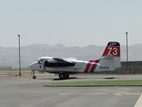 N437DF @ SBD - Taxiing fast to US Forestry pad - by Helicopterfriend