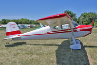 N5644C @ OSH - 1950 Cessna 140A, c/n: 15598 at 2011 Oshkosh - by Terry Fletcher