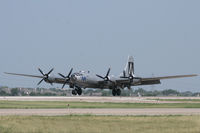 N529B @ FTW - CAF B-29 landing at At Meacham Field - Fort Worth, TX