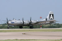N529B @ FTW - CAF B-29 takeoff At Meacham Field - Fort Worth, TX