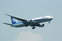 JA757A @ RJCC - ANA B777  Approach at rwy 19L  New Chitose - by A.Itoh