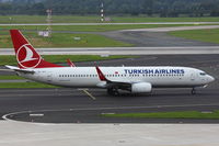TC-JFU @ EDDL - Turkish Airlines, Boeing 737-8F2 (WL), CN: 29781/0461, Name: Elazig - by Air-Micha