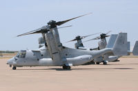 166735 @ AFW - USMC V-22 at Alliance Airport - Fort Worth, TX - by Zane Adams