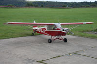 G-BJIV @ X5SB - Piper PA-18-150 Super Cub at Sutton Bank, N Yorks, August 2011. - by Malcolm Clarke