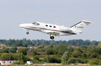 G-LFPT @ EGGW - Cessna 510 Citation Mustang - by Paul Ashby