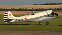 G-CBPM @ EGSU - 2. G-CBPM - a member of the Aerostars at The Duxford Air Show, September 2011 - by Eric.Fishwick