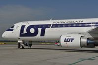 SP-LNC @ LOWW - LOT Embraer 195 - by Dietmar Schreiber - VAP