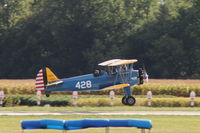 N56878 @ KIOW - PT-17 41-8153 departing runway 30 - by Glenn E. Chatfield