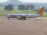 TC-ADP @ EHAM - Ready for take off from Amsterdam Airport - by Willem Goebel