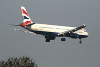 G-EUXD @ EBBR - Arrival of flight BA392 to RWY 02 - by Daniel Vanderauwera